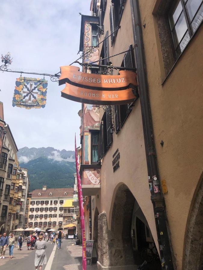 Altstadthotel Weisses Kreuz Innsbruck Eksteriør bilde